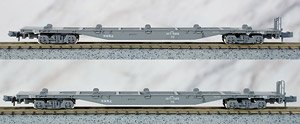 コキ107 (JRFマークなし) コンテナ無積載 (2両セット) (鉄道模型)