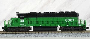 EMD SD40-2 `Early` Burlington Northern (BN) #6361 (Model Train)