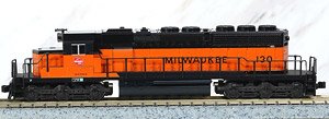 EMD SD40-2 `Early` Milwaukee Road #130 (Model Train)