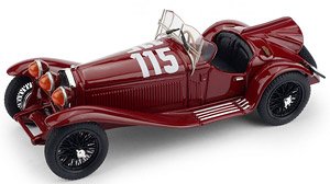 Alfa Romeo 8C 2300 1932 Mille Miglia #115 R.Caracciola (Diecast Car)