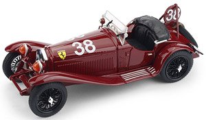 Alfa Romeo 8C 2300 1932 SPA 24h Winner #38 A.Brivio SCUDERIA FERRARI (Diecast Car)