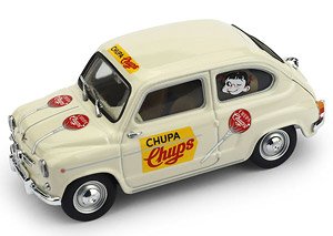 Seat 600D Commercial Car Chupa Chups 1960 (Diecast Car)