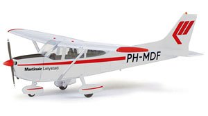 (HO) Cessna 172 Martinair Flight Academy PH-MDF (鉄道模型)