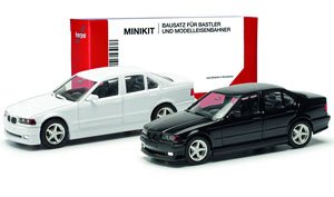 (HO) ミニキット BMW 3シリーズ E36 ACシュニッツァー (2台セット) [BMW 3er E36 AC SchnitzerTM] (鉄道模型)