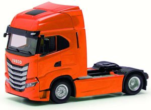 (HO) イベコ S-Way リジッドトラクター 2軸 ディープオレンジ [Iveco S-Way SZ] (鉄道模型)