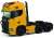 (HO) Scania CS20 HD Rigid Tractor 3-axle w/Light Bar, Ram Protection, High pipe Yellow (Model Train) Item picture1