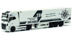(HO) ボルボ FH Gl. XL 2020 冷蔵ボックスセミトレーラー `TSU Bode` [Volvo FH GL. XL 2020] (鉄道模型)