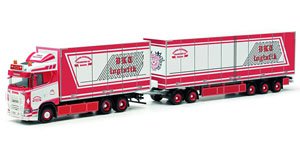 (HO) スカニア CS20 ND swedish ボックストラック `Daniel Karlsson` (鉄道模型)