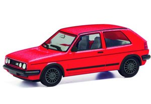 (HO) フォルクスワーゲン ゴルフ II Gti トルネードレッドメタリック [VW Golf II GTI] (鉄道模型)