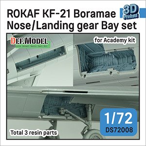 ROKAF KF-21 Boramae Nose/Landing gear bay set (for Academy) (Plastic model)