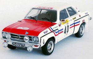 Opel Ascona 1972 TAPRally 8th #40 Marie-Claude Beaumont / Christine Ciganot (Diecast Car)