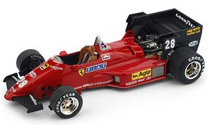 フェラーリ 126 C4 1984年ベルギーGP #28 R.Arnoux (ミニカー)