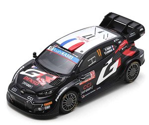 TOYOTA GR Yaris Rally1 HYBRID No.17 2nd Rally Monte Carlo 2024 S.Ogier V.Landais (ミニカー)