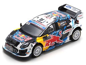 Ford Puma Rally1 No.13 M-SPORT Ford World Rally Team Rally Monte Carlo 2024 G.Munster - L.Louka (Diecast Car)