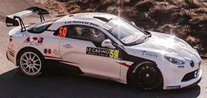 Alpine A110 Rally RGT No.59 Chazel Course 2nd RGT Rally Monte Carlo 2024 E.Royere A.Grenier (ミニカー)