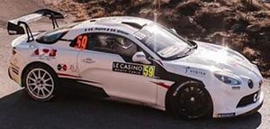 Alpine A110 Rally RGT No.59 Chazel Technologies Course 2nd RGT Rally Monte Carlo 2024 E.Royere - A.Grenier (Diecast Car)