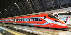 FS Trenitalia, Frecciarossa 1000 new livery, base set, 4 elements, ep. VI with DCC sound decoder (4-Car Set) (Model Train)