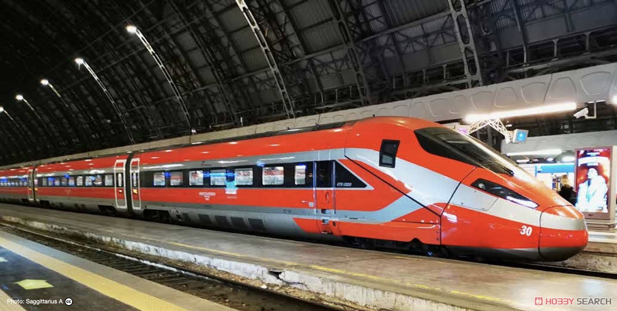 FS Trenitalia, Frecciarossa 1000 new livery, base set, 4 elements, ep. VI with DCC sound decoder (4-Car Set) (Model Train) その他の画像1