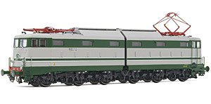 FS, E646 green/grey w/aluminium stripes, black bogies, big steps, ep. IV w/DCC sound decoder (鉄道模型)