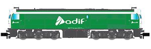 ADIF, diesel locomotive 321, green-white livery, ep. VI ★外国形モデル (鉄道模型)