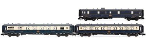 CIWL, 3-unit pack `Etoile du Nord`, set 2/2 (DD3, VPC Fleche d`Or + VP Etoile du Nord), ep. II (3-Car Set) (Model Train)