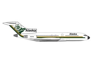 727-100 アラスカ航空 Totem Pole colors N797AS (完成品飛行機)