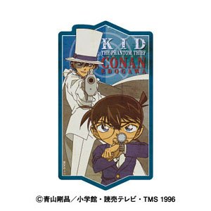 Detective Conan Travel Sticker 4. Conan & Kid (Anime Toy)