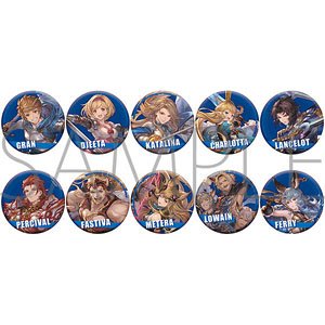 Granblue Fantasy Versus: Rising Chara Badge Collection A (Set of 10) (Anime Toy)