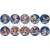 Granblue Fantasy Versus: Rising Chara Badge Collection A (Set of 10) (Anime Toy) Item picture1
