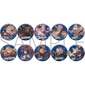 Granblue Fantasy Versus: Rising Chara Badge Collection B (Set of 10) (Anime Toy)