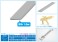 Plastic Material (Gray) Shredded Board 1.0 x 4.0 mm (10pcs.) (Material) その他の画像7 Thumbnail