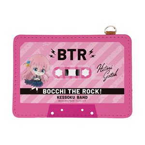 [Bocchi the Rock!] Leather Pass Case 05 Hitori Gotoh (Original Costume) (Anime Toy)