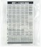 【 7417 】 国鉄/JR 103系用車両マーク No.8 (東日本エリア・高運・黒色) (鉄道模型) 商品画像2 サムネイル