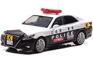 トヨタ クラウン アスリート (GRS214) 2023 広島県警察 所轄署交通課G7サミット車列先導基準車両 (東21) (ミニカー)