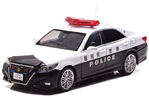 Toyota Crown Athlete (GRS214) 2020 Hukuoka Prefecture Police Kitakyushu Kitakyushu Mobile Unit Vehicle (602) (Diecast Car)
