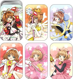 Cardcaptor Sakura Trading Can Case (CC Sakura Vol.2) (Set of 6) (Anime Toy)