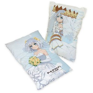 Date A Live V Pillow Cover (Origami Tobiichi / June Bride) (Anime Toy)