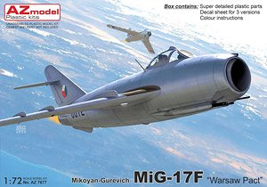 MiG-17F `ワルシャワ条約加盟国` (プラモデル)