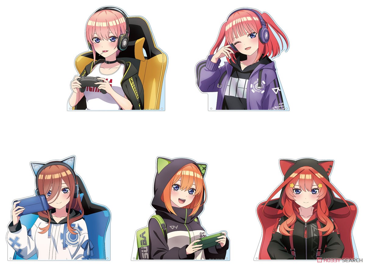 TVアニメ「五等分の花嫁∽」 特大ダイカットアクリルボード 五月 GAMER STYLE (キャラクターグッズ) その他の画像1