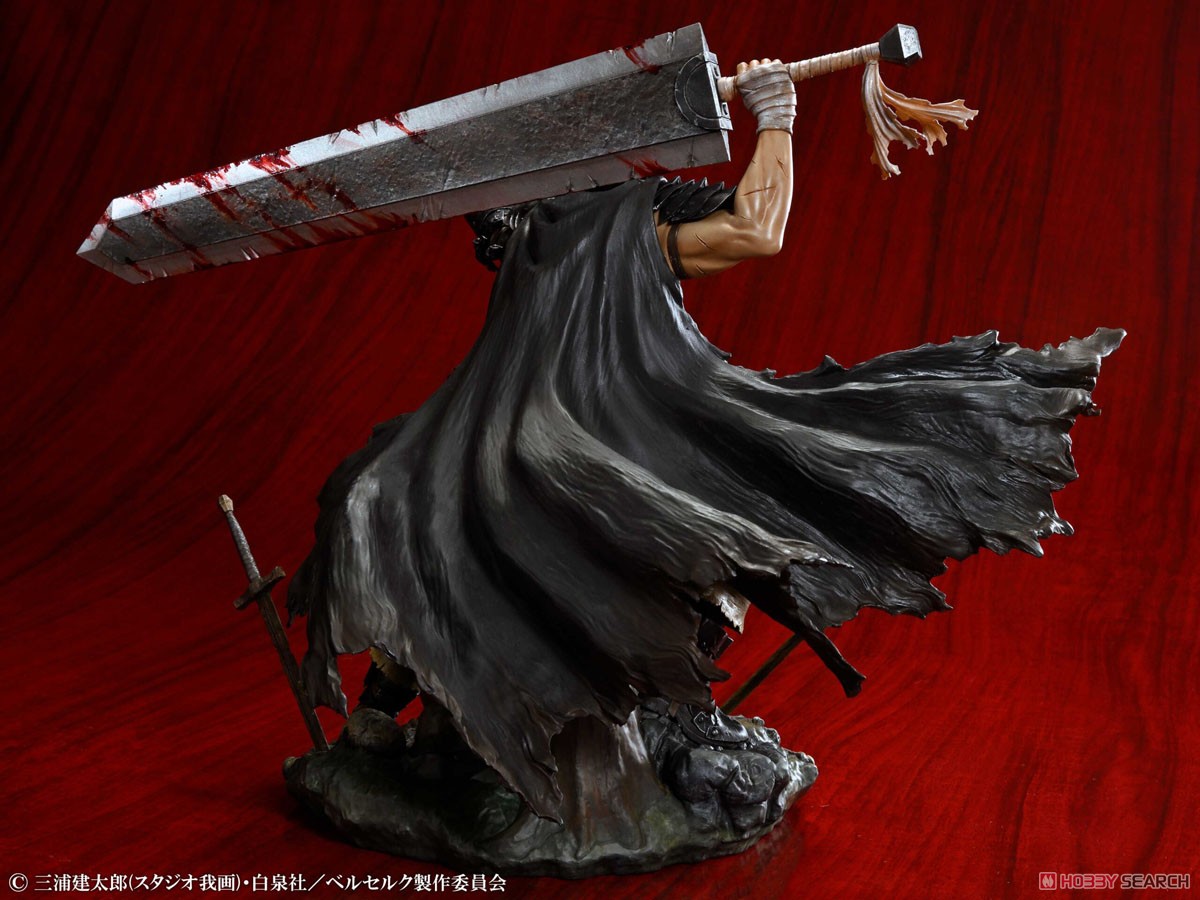 TV Anime [Berserk] Guts: Black Swordsman Ver. (PVC Figure) Item picture6