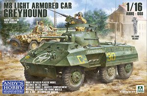 M8 Light Armored Car Greyhound (Plastic model)
