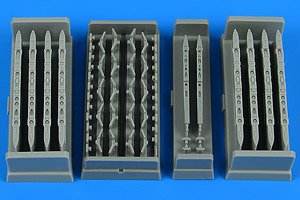 Su-25 Frogfoot wing pylons - early (for Zvezda) (Plastic model)