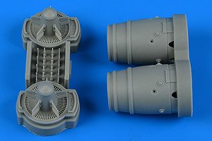 Su-25 Frogfoot exhaust nozzles (for Zvezda) (Plastic model)