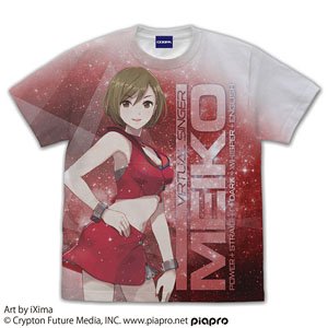 MK15th project MEIKO フルグラフィックTシャツ WHITE M (キャラクターグッズ)