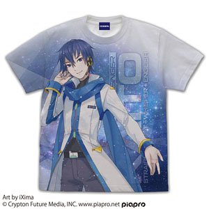 MK15th project Kaito Full Graphic T-Shirt White L (Anime Toy)