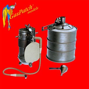 WW.I German aircraft oxygen generator A&H 1918 (Medium) (Plastic model)