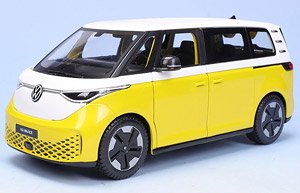 フォルクスワーゲン ID. BUZZ 2023 イエロー/ホワイト (ミニカー)
