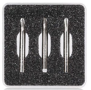 PLN-01 Stainless Steel Nib for Aluminium Penal Line Pen (3 Pieces) (Hobby Tool)