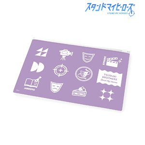Stand My Heroes Vinyl Flat Pouch Tsuduki Brothers (Anime Toy)