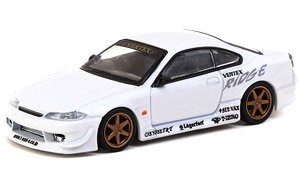 VERTEX Nissan Silvia S15 White Metallic (ミニカー)